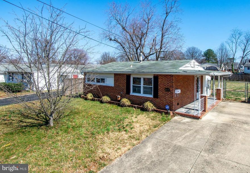 Welcome to 111 Glen Road, a charming brick rancher with open floor plan in a central location. Large kitchen with eat in area and open to living area. Recessed lighting in the kitchen. Two good sized bedrooms and a full bathroom. Enclosed sunroom makes for great three season living. Outside there is a huge, fenced rear yard with a large shed. Located near shopping and super convenient to commuting routes.