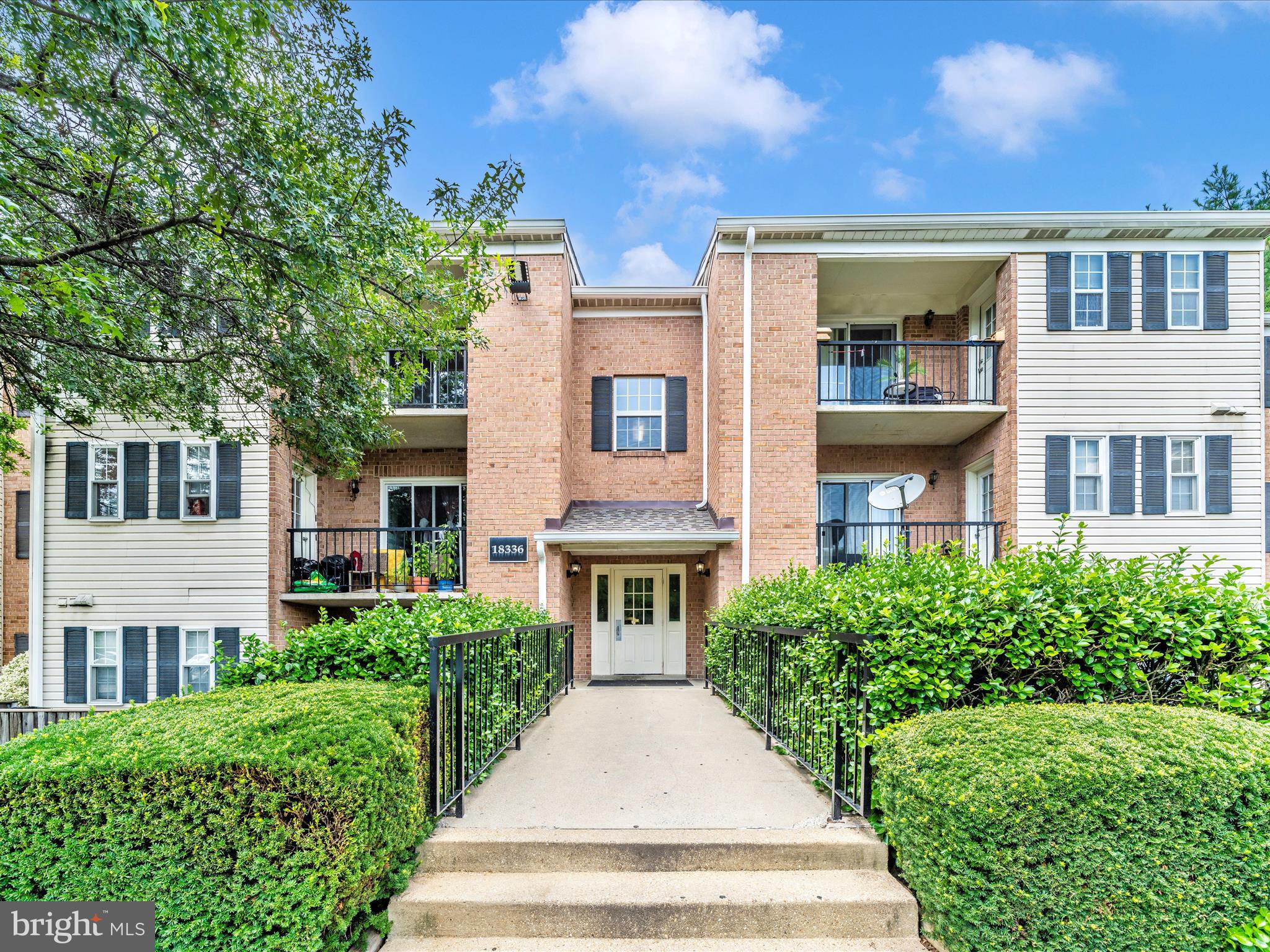 Must see this completely updated condo located in a prime MOCO location. This 2 bed, 2 bath unit comes ready to move in or to rent. With fresh paint, LVP flooring, and updated lighting this top floor condo looks amazing. The kitchen offers brand new kitchen cabinets, new stainless appliances, and granite counters. Both bedrooms are very spacious with access to full bathrooms. The unit includes a balcony and laundry in-unit. Easy access to shopping, dining, and major commuter routes.