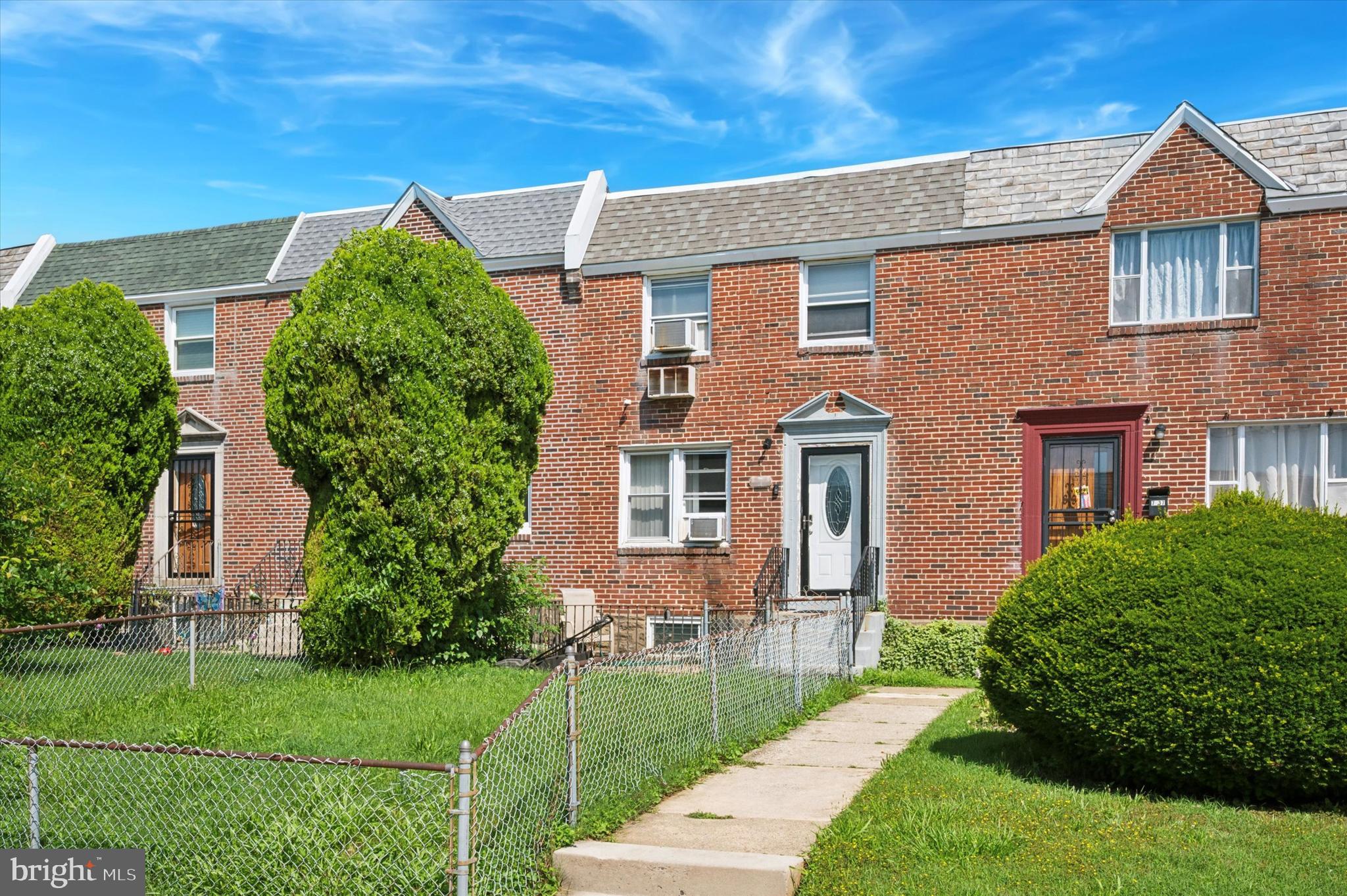 Welcome to 7539 Overbrook Avenue – A Move-In-Ready Gem in the Overbrook section of Philadelphia
This beautifully maintained 3-bedroom, 1 full bath, and 1 half bath row home offers the perfect blend of charm and modern comfort. Featuring an updated kitchen and bathroom, central air for year-round climate control, and inviting front and rear porches ideal for relaxing or entertaining. Whether you're a first-time homebuyer or simply seeking a turnkey property in one of Philadelphia’s neighborhoods, this home checks all the boxes. Don’t miss your opportunity to own a stylish and affordable residence in the desirable Overbrook section of the city.