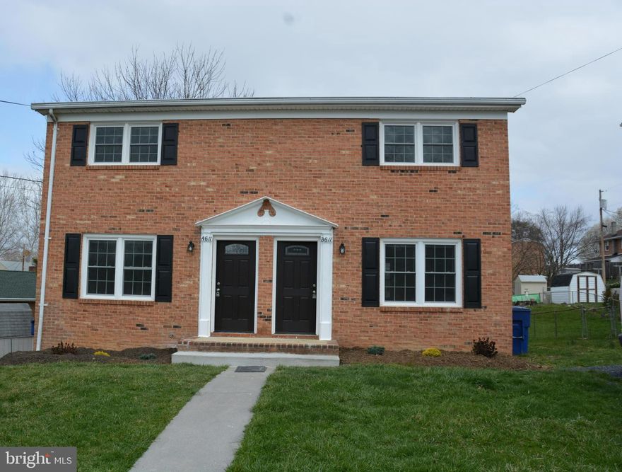 The owner/landlord just went completely through this property, replacing all windows, doors, new HVAC, renovated kitchen and bath, installed new bath in the basement and added washer/dryer in the lower level. Freshly painted throughout.  Brick construction.  10 minutes to everything around Front Royal.  Quick and easy access to I66.  This is Unit A (to the left side)  Unit B, next door, has a tenant. Landlord prefers no pets, no smoking.  Case by case considered.  This won't last long.  Use Residential Application from Zip forms.  Have your agent supply your recent credit report.