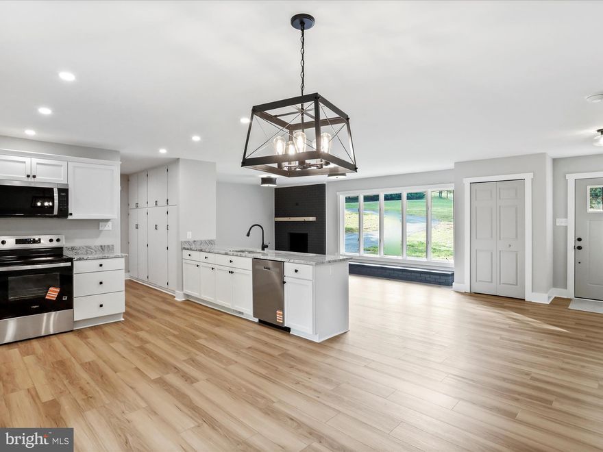 Completely Renovated All-Brick Rancher on 2.73 Acres

Welcome to this beautifully renovated 3-bedroom, 2-bath all-brick rancher, offering 1,680 square feet of modern living on a peaceful and private 2.73-acre lot surrounded by mature trees. This stunning home has been completely updated from top to bottom, combining quality craftsmanship with timeless charm.

Step inside to discover brand-new flooring throughout, upgraded electrical with all new switches, outlets, and lighting, and two luxurious, fully remodeled bathrooms. The heart of the home features a gorgeous kitchen with new cabinetry, sleek granite countertops, and stainless steel appliances—perfect for both everyday living and entertaining.

An oversized mudroom adds both function and style, featuring a convenient main-level washer and dryer, built-in cabinetry for storage, and easy access from the garage—ideal for busy households and daily routines.

This home also boasts a brand-new HVAC system and all-new ductwork, ensuring year-round comfort and energy efficiency.

Additional highlights include a new roof, gutters, garage door, exterior doors, and an oversized two-car attached garage plus a separate two-car detached garage—perfect for extra storage, a workshop, or hobby space. The full unfinished basement offers endless potential for future expansion.

Don’t miss this rare opportunity to own a completely turnkey home on a spacious, wooded lot with room to grow, play, and relax. Schedule your private showing today!

Agent is Seller