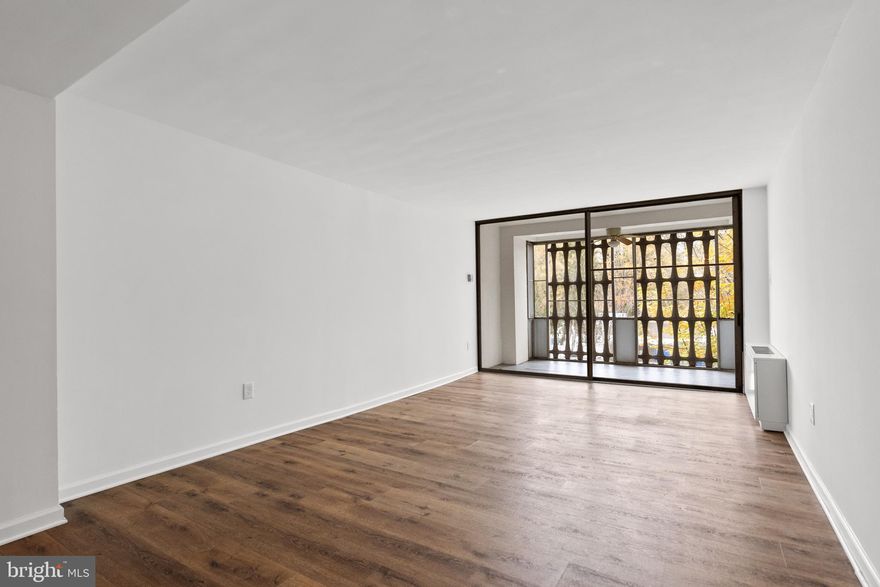 Cash Only Offers only OR required 20% down, 680 credit score and Max Debt to Income Ration of 43%,  - Modern Studio in River Park — Steps to National's Park, the Wharf & Navy Yard
Move-in ready studio in the sought-after, mid-century modern River Park community—designed in the 1960s by renowned architect Charles M. Goodman. The open layout features updated flooring, a refreshed kitchen and bath, and a generous walk-in closet. A private enclosed balcony expands your living space and overlooks mature landscaping—ideal for morning coffee or evening relaxation.
River Park spans 11 gated acres and delivers unmatched amenities: large outdoor pool, expansive fitness center, playground, picnic/grilling areas, 24-hour front desk, gated parking (available for rent), bike room, art room, extra storage facilities, and even a wood shop.
This prime location is nestled between the Wharf and Navy Yard, and is within a short walk to Nationals Park, two Metro stations, grocery stores, restaurants, retail, Audi Field, the Fish Market, and The National Mall, with easy access to 395/295/GW Parkway.
The monthly co-op fee includes all utilities, property taxes, underlying mortgage, insurance, and maintenance—a rare level of all-in city living.
Architectural pedigree, incredible amenities and an unbeatable location. Welcome home!
*Gated Parking is available for an additional fee,