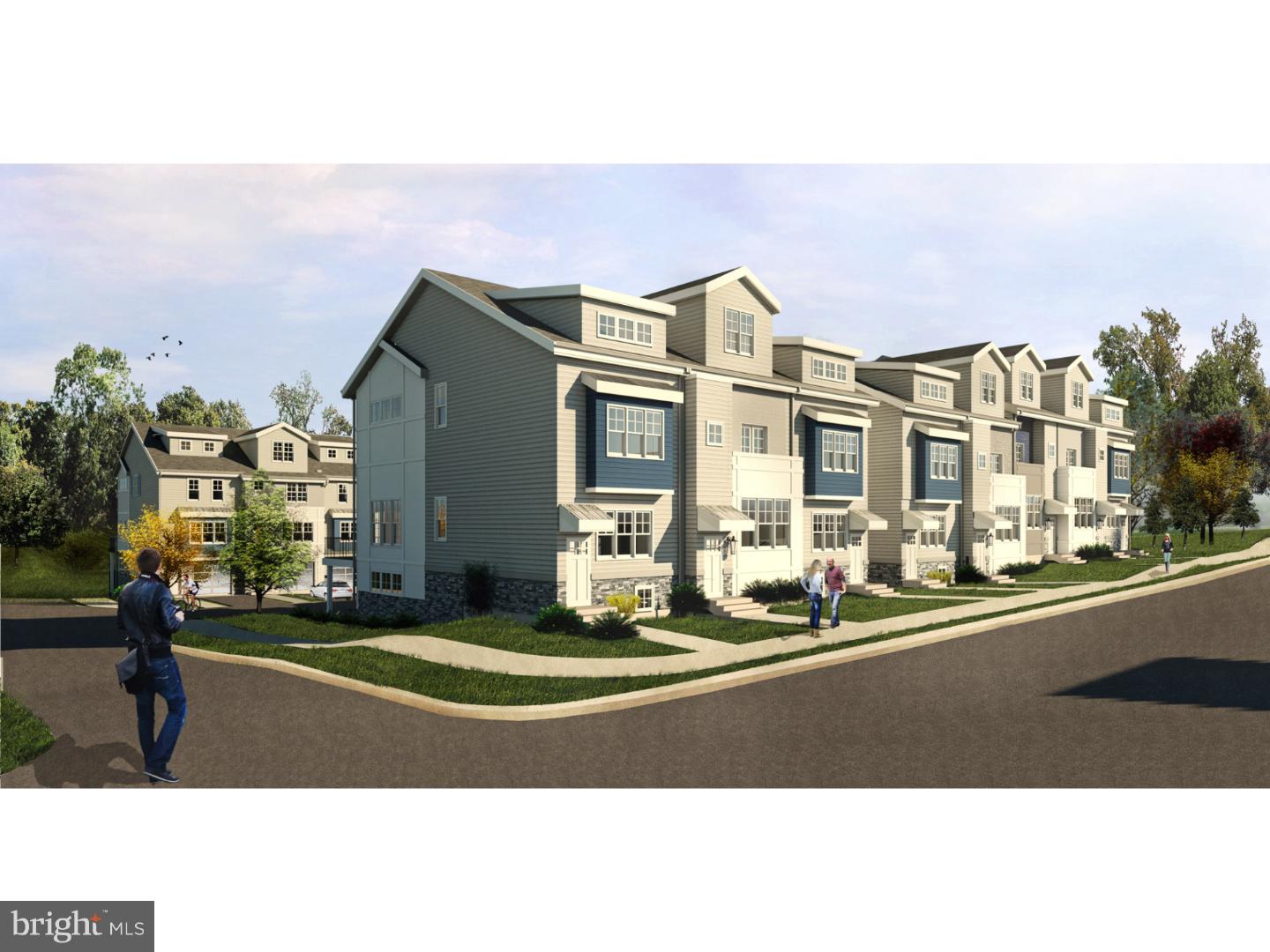 Welcome To The Newest Townhome Community In The Sought After Borough Of Conshohocken. Hidden Creek Townhome Community is truly a walkable townhome community offering a park like feel a few steps away from the center of the Borough. Located minutes from the train station, highway on ramps, local shopping and Philadelphia. From top to bottom this community was developed to offer the best location and designed to offer the finest new construction living Conshohocken has to offer. This "Woodside" End Unit offers soaring ceilings, an open floor plan, oversized windows, rooftop deck, rear deck, three bedroom suites, finished media room and on and on... Once you open the front door and head up the steps you will find what true craftsmanship looks like. Hardwood flooring covers the main level from front to back with high ceilings, recessed lighting and access to the main deck off the rear of the home. The large kitchen will be well appointed with gorgeous granite countertops, granite topped island with cabinetry below, recessed lighting, 42" cabinetry with crown moldings, stainless steel appliance options and pendant lighting over the island. Heading through the large dining room into the living room laid out to provide plenty of wall space for the largest television you can imaging you will find the sliding glass door which provides access to the oversized rear deck. Up the stairs you will find the first bedroom suite with plenty of natural light, large closets and full bathroom. The next level provides the luxurious master suite boasting his and her closets, great natural lighting, oversized impressive bathroom and plenty of room to spread out! The next level provides the third bedroom suite with more of the same large closets, wall to wall carpeting, full bathroom and great natural lighting. While you are up here you mid as well head out on the semi enclosed roof top deck for a relaxing cocktail or some secluded sunbathing. Last but not least the lower level offers a full sized laundry room, a finished media room, half bathroom, storage closet, access to the garage and rear driveway. Hidden Creek Townhomes were designed to maximize every inch of usable space while providing an exterior experience that will be second to none. Have a vision... Let us know as we can customize your new home with one of our many generous Upgrade Packages.