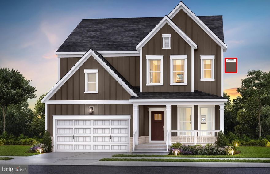 The Continental is our largest floor plan with over 4,000 square feet  6 bedrooms and  
5-1/2 bathrooms.  One of the 6 bedrooms is on the main level with private bathroom. This home features a walk out finished basement, a fire place in the Gathering Room and a Gourmet Kitchen. The Continental lets families live well with ease and includes a formal dining room space and oversized upper level loft. The beautiful owner's suite is a retreat with its own sitting area and 2 walk-in closets! Cabin Branch is a highly sought after community in Montgomery County will feature a total of 326 homes—a mix of single-family homes and 3-level townhomes.  Creekside at Cabin Branch is an outdoors-based community offering a unique, tranquil setting. Enjoy gorgeous wooded and mountain views, along with 300+ acres of dedicated parkland, 27 acres of open space for recreation, walking trails, a community center with a pool, pocket parks and easy access to I-270.  Visit our Newly Decorated Model for more details.