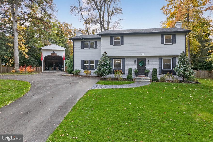 Rare double-lot opportunity in water-privileged Annapolis Roads! This beautifully updated home at 1009 Old Bay Ridge Rd conveys with the adjoining parcel at 1011 Old Bay Ridge Rd for a combined 0.55 acres. Enjoy exceptional outdoor space, extensive hardscaping, ample parking, golf-putting green, and a large detached barn-style garage/outbuilding ideal for parking, boat storage, hobbies/workshop, or storage. The renovated main level offers two family rooms, dining room, updated kitchen, and a bright sunroom. Upstairs includes a primary bedroom with full bath access, plus three additional bedrooms and two more full baths. Finished lower level featuring additional living space, workspace, & storage. Annapolis Roads amenities include a private beach, boat ramp, kayak storage, playground, pavilion, firepit, and waterfront overlook with Chesapeake Bay views. This home is conveniently located within a short distance to downtown Annapolis, the United States Naval Academy, amazing restaurants, shopping, and plenty of fun activities. A unique chance to own a spacious property in one of Annapolis’s most desirable communities! Hurry to this one, it won't last long!