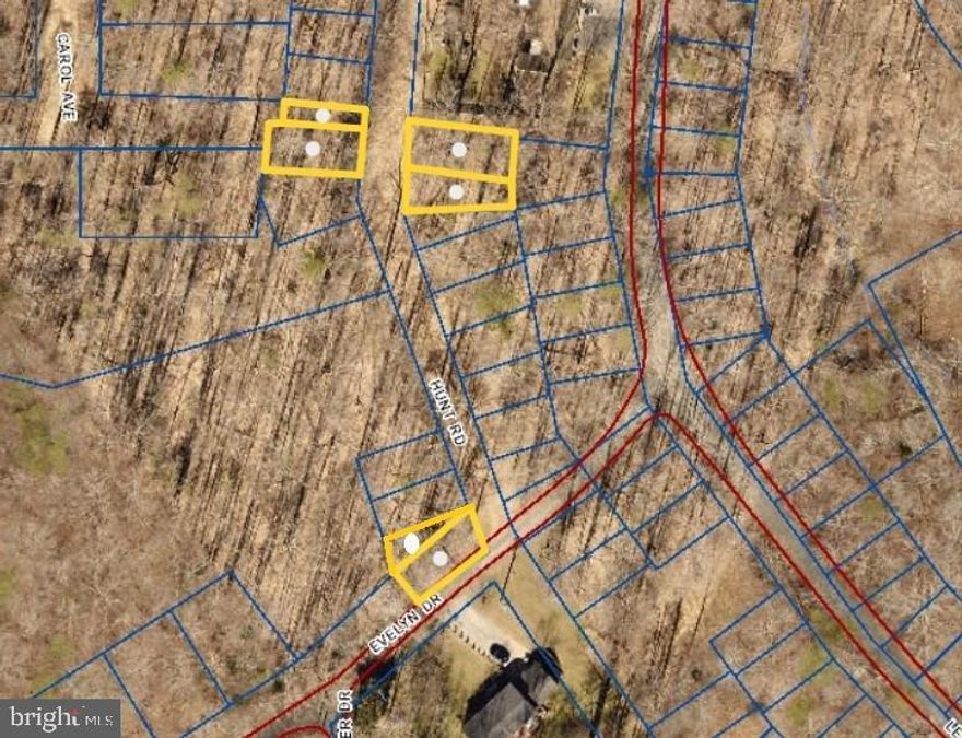 Total 6 lots in Lake Jackson totaling approximately .21 acres. There are 3 separate sections divided by cleared land. Each section has two wooded lots. The photo shows their approximate locations via the Tax Map. The topography here is primarily flat.  Approximately .5 miles to a private boat ramp. Potential uses are camping or recreational.   Lots include Tax ID: 7793-88-0900;   7793-88-1426;  7793-88-1428;  7793-87-1399;  7793-88-0527;  7793-88-0530