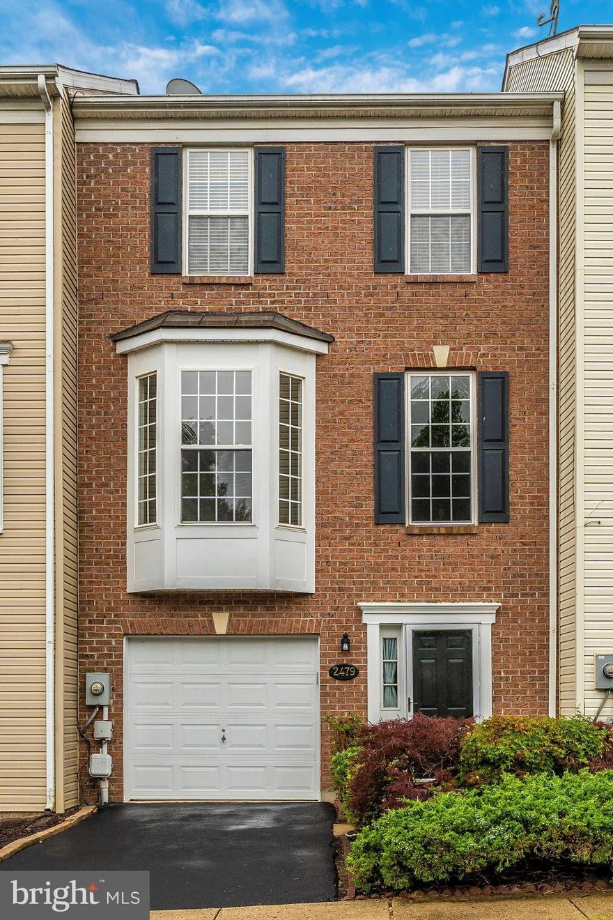 STUNNING property that shows like a MODEL HOME on the inside w/ your own private view of nature in the front - most sought after street for views and parking.  Personal touches by the owners incl. custom paint, hardwood flooring including steps, marble tile, designer carpet, crown and chair rail mouldings, built in wall safe, shadow box trim accents, SS appl., granite counters, front loading washer/dryer. Relax on your deck & enjoy a view of Frederick's fireworks without leaving home!  Fenced in backyard for privacy and/or pets.   Recreation Room on bottom level can be a 4th bedroom with own bathroom.