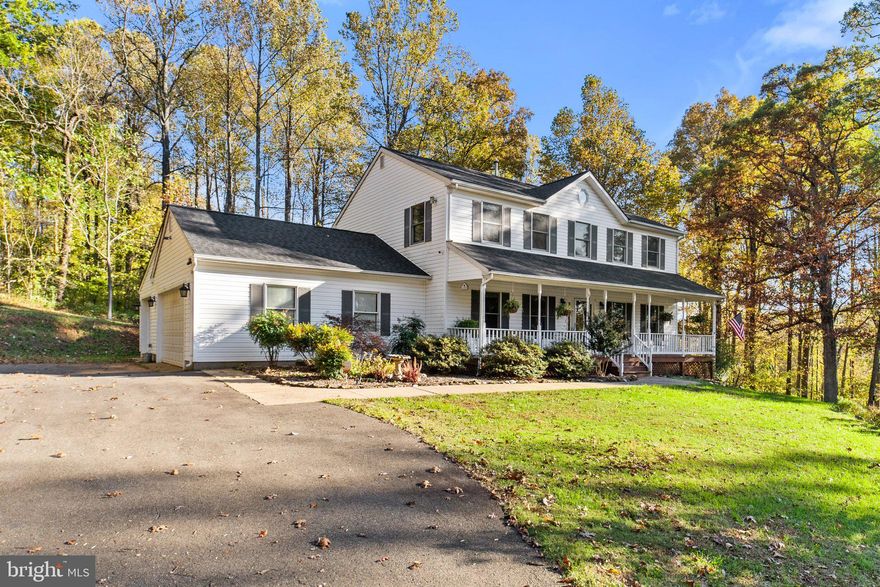 Fabulous colonial just 2 miles from Warrenton.  Situated on 6 1/2 private acres, this home has SO much to offer.  Expansive main level with hardwood flooring throughout, large family room off kitchen, library/home office and beautiful renovated kitchen.  Four spacious bedrooms and 2 full baths on upper level.  Lower level has lots of potential for future living space with natural light, walkout to small patio and easy access to pool.  Large covered front porch overlooks inground pool and scenic vistas.  Oversized garage, close proximity to commuter routes and HIGH SPEED CABLE INTERNET WITH XFINITY!  New roof 2018, new well pump 2020, pool pump brand new, kitchen remodeled  2020, HVAC units recently replaced.

SUNDAY OPEN HOUSE CANCELED. SELLER IS ACCEPTING OFFER.