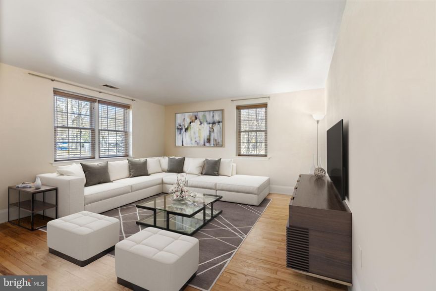 This beautifully maintained 1-bedroom, 1-bathroom corner unit condo is move-in ready! Freshly painted and professionally cleaned, this home offers an inviting space to call home. Enjoy abundant natural light, along with the comfort of central air and heat. Conveniently located just a short walk to train stations, making commuting into Philadelphia for work a breeze. Plus, you're just a 5-minute drive to I-76 for easy access to major highways. Assigned covered garage parking adds extra convenience and security. Don’t miss this fantastic opportunity—schedule your showing today.   *please note the entire property and grounds are non-smoking