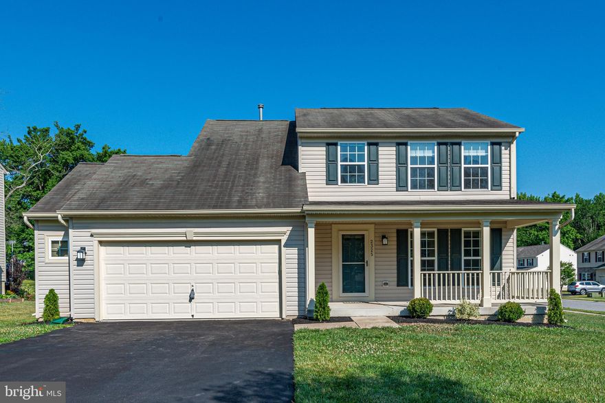 Absolutely pristine porchfront home has had only one owner, and it shows! This Halifax model Ryan home has been meticulously maintained, and updated just before listing with new carpet and paint throughout and new granite counters in the kitchen. The layout is fantastic (see attached floor plans), with a great room overlooking the rear yard that contains a spacious, open living area, breakfast room, and kitchen with upgraded cabinets, island, and pantry. There is a separate dining room for more formal affairs, or if that's not your style, easily convert this space to a home office for you or a playroom for the kids. A convenient powder room is tucked away off of the entry hall. Upstairs, there are 3 sizable bedrooms, including an owner's suite with enormous walk in closet and upgraded bath that features a double vanity, soaking tub for two, and separate shower with built-in bench. There is a second full bathroom on this level, too, with a tiled tub-shower combo. The basement is partially finished with an egress window and rough-in for a 3-piece bathroom, so this could be a 4th bedroom with en suite. For now, it's a second family room, playroom, home office, fitness room, or whatever else you may need. There's a large storage room in the basement, too, with included washer and dryer. The corner lot gives you plenty of space for outdoor activities. This is a great neighborhood on the Abingdon side of route 40. Super convenient for I-95 and route 24 commuters. Come see! ***Click movie camera icon to view Matterport 3D Tour***