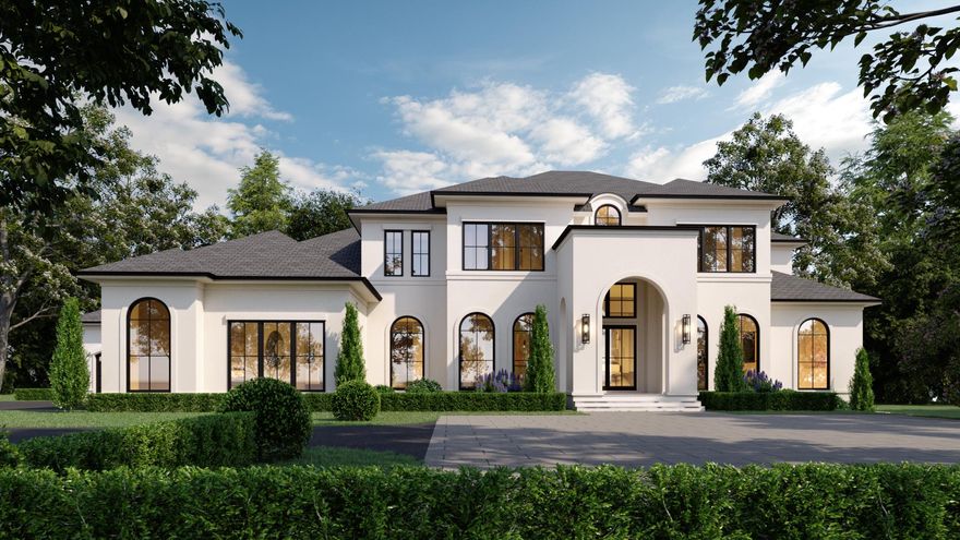 A rare opportunity to acquire a nearly completed custom estate in the exclusive Falls Farm community. Privately set on 1.73 acres, this exceptional residence offers 6 bedrooms, 6 full baths, and 3 half baths across 11,042 square feet of thoughtfully designed living space on three levels, all coming together as a true beauty in the making.

Originally planned as a bespoke residence, this home offers a compelling alternative to the typical new-construction process, allowing a discerning buyer to step into a custom vision without the extended timeline. A dramatic curved staircase creates a striking architectural focal point, designed to showcase a statement chandelier from the upper to the lower level. The main level includes a private guest suite, elevator access, a fully appointed catering kitchen, and an expansive open floor plan anchored by three fireplaces.

The lower level is curated for both wellness and refined entertaining, featuring a private spa retreat with sauna, steam room, jacuzzi, and hot and cold plunge. A screened porch extends the living experience, while the primary bathroom includes heated floors and a steam shower for added comfort and luxury.

Outdoors, the estate continues to impress with a fully equipped outdoor kitchen and fire pit, offering an inviting setting for elegant gatherings or quiet evenings in complete privacy.

Additional appointments include a 4-car garage with EV charging, a whole-house generator, integrated home automation, and a comprehensive security system. A timeless stucco exterior, architectural shingle roof, and dark window package complete the home’s sophisticated presence.

Estimated delivery is late July to mid-August, with a limited opportunity remaining for select customizations. Please note that all renderings, floor plans, specifications, and dimensions are for illustrative purposes only and may be subject to change. Buyers and agents are encouraged to independently verify all information

The Pool and sports court are optional and are not included in the offering price. 

Please do not walk the property without a confirmed appointment. Security cameras and video recording are in place.