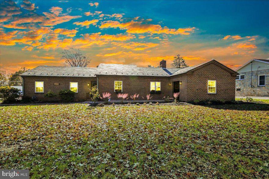 Welcome to 4605 York Rd, a meticulously maintained and recently renovated rancher-style home in the charming town of New Oxford, PA. This beautiful property spans a generous 1.5 acres of lush land and offers a spacious 2000 sq. ft. of living space, providing ample room for gardening, leisure, and outdoor activities.

Inside, you'll find three well-appointed bedrooms, one full bathroom, and a convenient half bath. The updated windows and thoughtful layout fill the home with natural light, creating a warm and inviting atmosphere. The slate roof has been recently treated and is in impeccable condition, adding to the home's aesthetic appeal.

The property boasts a 1-car attached garage, as well as a 2-car oversized detached garage that provides ample space for at least three vehicles. This detached garage is a car enthusiast's dream, featuring a functional car lift that comes included with the sale, along with an extra garage bay in the back for additional storage or workspace. The car lift opens up the possibility for easy vehicle maintenance and repairs, turning this space into your own personal auto shop. Alternatively, it could serve as the perfect place for a car restoration project, providing ample room and the necessary equipment to bring a classic car back to life. For those in the automotive business, this garage could function as a small-scale mechanic shop or detailing service. The additional garage bay offers plenty of room for storage or even setting up a workspace for other hobbies and crafts. The possibilities are limitless with this well-equipped garage space.

In addition to the garages, the property includes an extra building that can be transformed into whatever your heart desires - be it a whimsical playhouse for the little ones, a sophisticated home office, a bustling workshop for the hobbyist, or any other space tailored to your needs.

One of the most unique features of this property is its zoning for both residential and commercial use. This versatility opens up a realm of possibilities, allowing you to use the home as your primary residence, a residence and home-based business, or even as a full commercial business space. The substantial land size and zoning flexibility make it an ideal location for various potential uses such as a bed and breakfast, small boutique, professional office space, or any other commercial venture you have in mind.

Don't miss out on the opportunity to make 4605 York Rd your new home or business location. Schedule a showing today and explore the endless possibilities that await you at this extraordinary property!