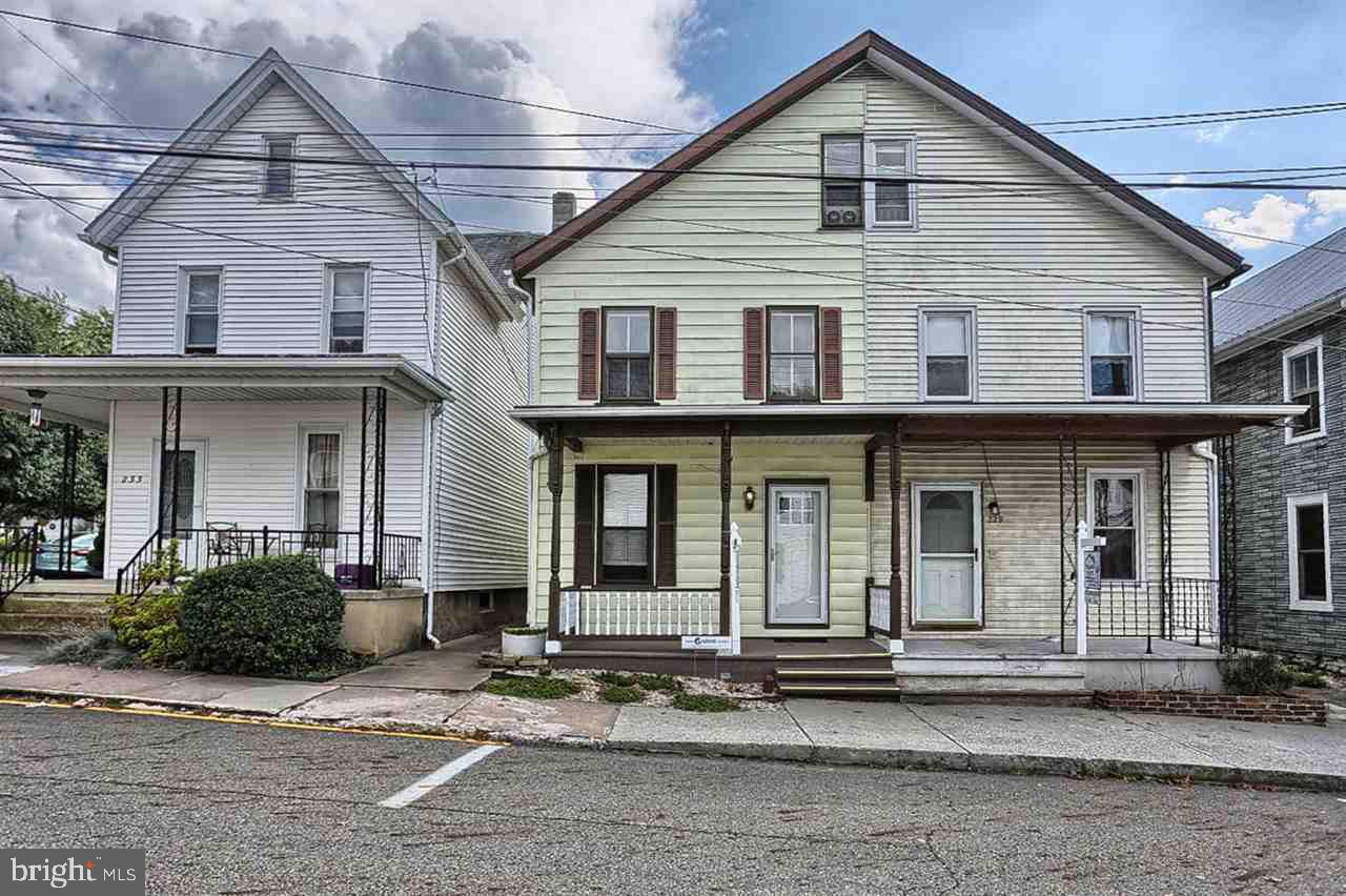 Come to Halifax to see this 3 bed 1.5 bath home ready for your living pleasure! Updated 1st & 2nd fl bathrooms, new 2nd fl carpeting, fresh paint throughout, new kitchen countertops, 1st fl laundry & freshly painted front porch w/new outdoor carpeting. Possible 4th bedroom in attic. Garage space for your vehicle or shop, hot tub & playset included. Schedule a showing, today! 12 mo home warranty w/acceptable offer.