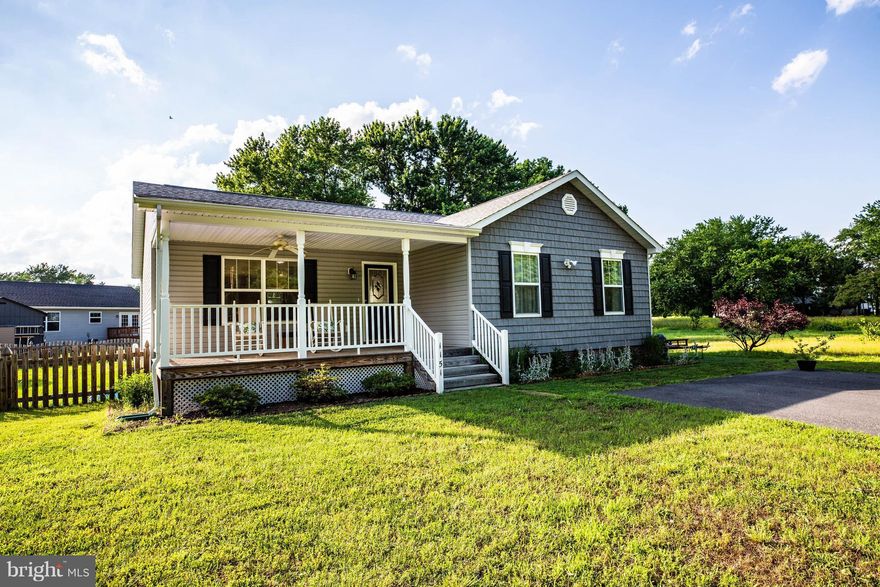 Beautiful, well maintained rambler on level lot with fully fenced yard. Large shed in rear for all your storage needs. Home is only three years old and in move in condition. Voluntary HOA fee grants you access to the private beach. Please call LA before showing.