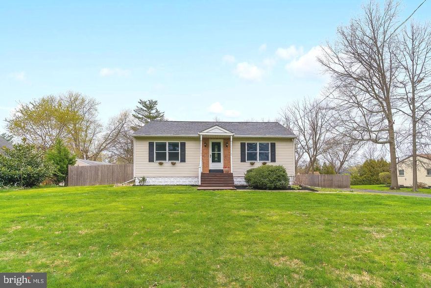 Spacious 2 bdrm rancher nestled on half an acre in desirable Montgomery Twp! Award-winning North Penn School District! Sorry, no pets allowed! The sundrenched living room features plush carpeting, recessed lighting, new ceiling fan, and bright windows with updated blinds! The kitchen boasts ceramic tile flooring, oak cabinets, sleek black appliances, and opens to the elegant dining room with gleaming hardwood floors, modern chandelier, and neutral paint. The two bedrooms are spacious with large closets, neutral paint, and plush wall-to-wall carpeting. The full basement offers plenty of storage, as well as laundry area. The lush fenced-in backyard is great for entertaining, and has a 30 by 13 deck, as well as garden boxes!  New Roof 2021! Conveniently located minutes from the train station, 309, 202, 476, 63, Montgomeryville Mall, Assi, and Merck.  First and last month's rent, plus one month security. Owner is licensed real estate agent.
