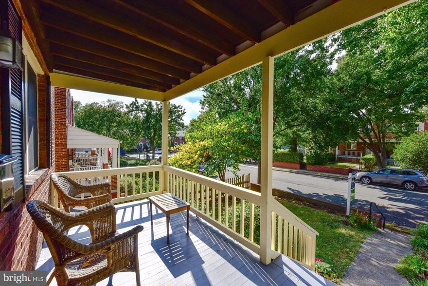 Great opportunity in Lynhaven! Beautiful end-unit townhouse in a great location. Charming front porch, beautiful hardwood floors, bright and airy, fresh paint, updated bathrooms and more! Opened-up kitchen leads to new deck and large yard. Finished lower level could be third bedroom. Enjoy the convenient location - walk to Del Ray or Potomac Yard. Welcome Home!