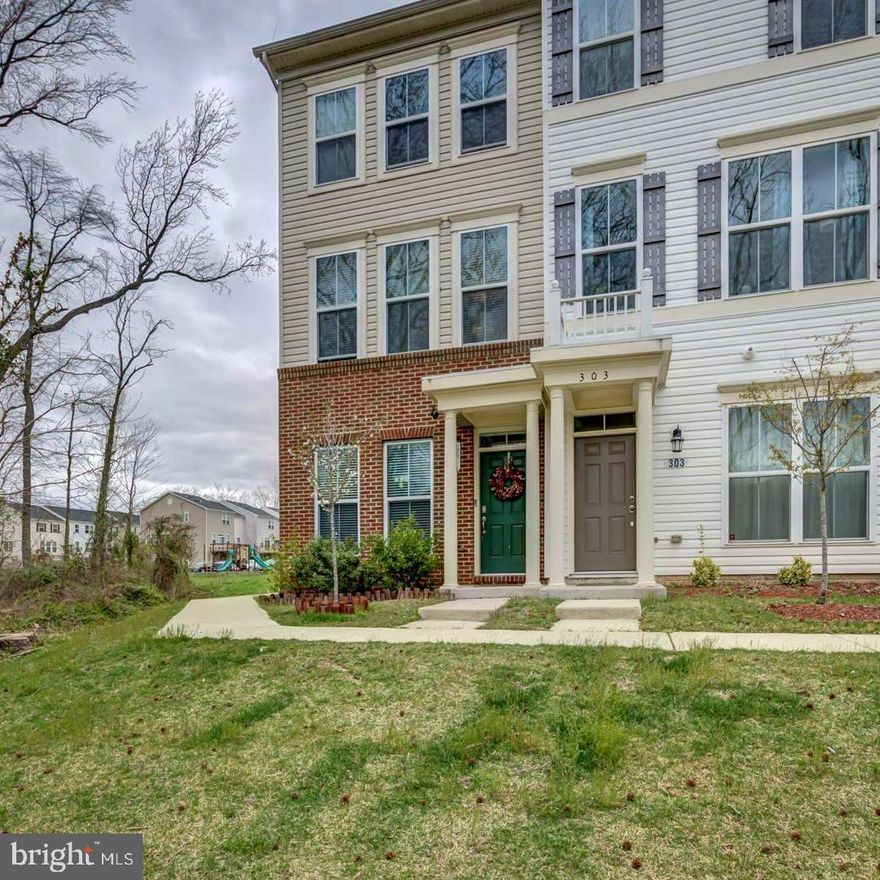 Welcome to 301 White Oak Way! Beautiful 4 bedroom 3 full and 1 half bath townhouse built just 5 years ago!  Covered Entryway. Open concept living. Recessed lighting. Gorgeous eat  in kitchen and separate dining area lead to the cozy deck. Powder room on the main level. Upstairs find a beautiful primary suite, 2 additional bedrooms with a shared "Jack and Jill" bath, and ample storage. Versatile lower level en-suite! End unit with loads of natural light. Never worry about parking with attached garage and driveway. Wonderful gated community of Oakview Village! Convenient location right off of route 100.  Close to BWI, the University of Maryland, the UM Baltimore Washington Medical Center, Annapolis, and major commuter routes. Schedule a tour, look around, fall in love!