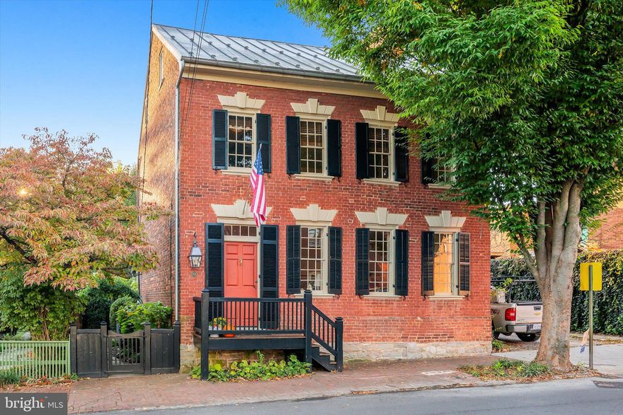 If by chance, in your real estate ownership journey, have you ever dreamed of owning an authentic Georgetown Brownstown but far below Georgetown's market value,? If so your dream just became a very real possibility.
Located in the heart of the thriving University town of Shepherdstown WV., and all of its desirable amenities, this meticulously maintained and frequently upgraded Brownstone, with a secret garden and private office, ( once owned by the successful upscale retailer Keith Knost ) is now available to a " time is of the essence," well qualified buyer(s). Due to the shortage of local housing inventory and the rarity of this unique residence, I am anticipating a very active response to this scarce, well located beautiful abode. So be pro active and schedule your viewing appointment now and make that dream come true!!