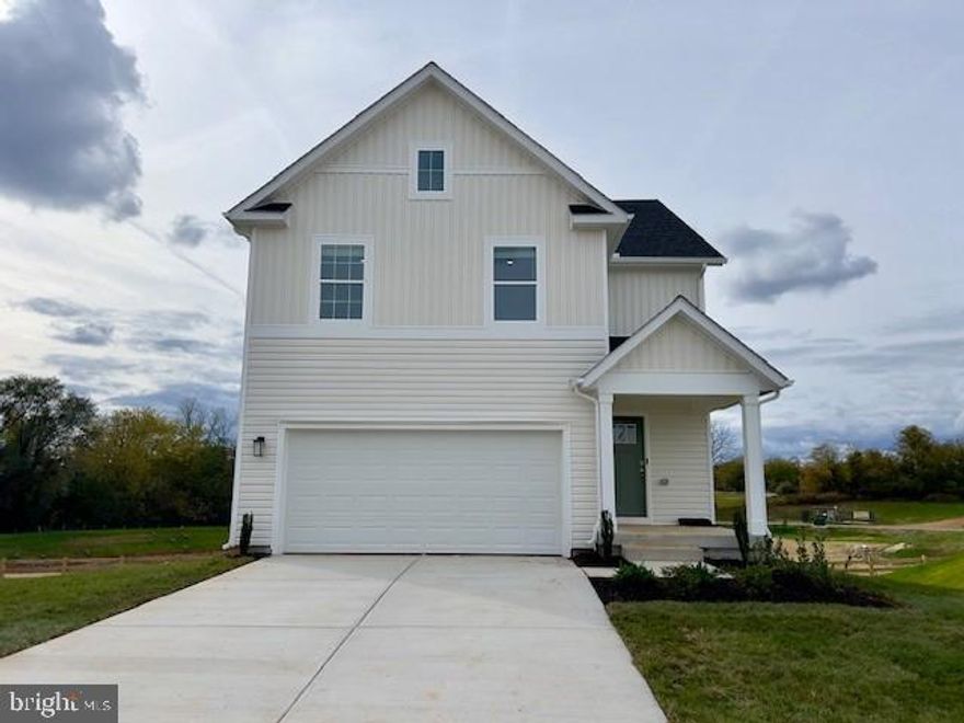 DECEMBER DELIVERY!!! Welcome to Riverpointe, Charles Town's newest community! This beautiful two-story Pine Colonial offers 1,953 sq. ft. of well-designed living space with 4 bedrooms, 2.5 baths, and a 2-car garage.
The open-concept main level features a spacious family room, and a modern kitchen complete with stainless steel appliances, quartz countertops, and a large eating area—perfect for everyday living and entertaining.
Upstairs, the primary suite is filled with natural light and includes a walk-in closet plus a private bath with dual vanity. Three additional bedrooms provide plenty of space for family and guests.
The lower level, walk-out basement is partially finished with carpet ready for those loving sports. Make this your theatre tv room.  There is also a rough-in for future bath and egress window.  
Enjoy a fully sodded yard, ready for outdoor fun, along with a prime commuter-friendly location just minutes from Northern Virginia, Maryland, and DC. Restaurants, shopping, and parks are all nearby for added convenience.
With its thoughtful layout, stylish finishes, and move-in ready appeal, this home is waiting for you. Schedule your tour today!