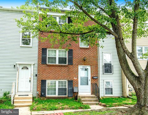 1863 BROOKSIDE DRIVE EDGEWOOD MD 21040