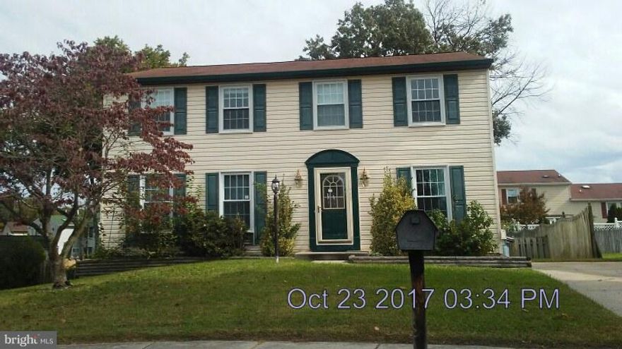 Possible discoloration exists. 4 bedroom, full basement, driveway, cac, deck off back. ALL PARTIES AGENT AND POTENTIAL BUYER MUST SIGN HOLD HARMLESS FORM AND HAVE NOTARIZED AND THEN YOU CAN TAKE TO MY OFFICE TO PICK UP KEY. SELLER WILL NOT SPLIT FEES.