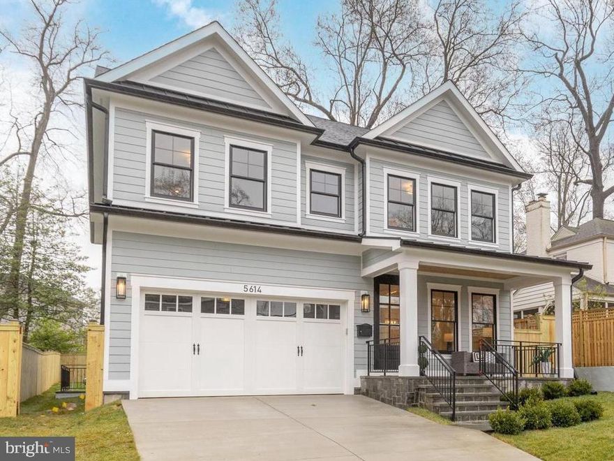 ** Open House 5/19 Sunday 2-4pm**. Whitman Cluster VALUE for new construction! - Sunday 5/19 Open House 2-4pm ** Fantastic ERB home with 6BR, 5.5BA home offers FOUR levels of fabulous living space featuring gorgeous wood floors throughout, custom light fixtures and all the trends we love in a new home.     Enter to formal living and dining spaces leading back to a massive gourmet kitchen with clean center waterfall island perfect for entertaining.  The large family room has eat-in kitchen nook, gas fireplace and double doors to a rear slate patio.   Conveniently off the kitchen enjoy a large mudroom with cubbies attached to the 2-car garage.   Second level offers large owner’s suite with separate 2 walk-in closets on your way to the spa-like owner's bath with floor to ceiling modern tile, glass shower, soaking tub, and double sinks.   Two sunny bedrooms attach a jack and jill bath with double sinks and separate shower room, across the 4th bedroom with ensuite bath and walk-in closet.   Rare to find 3rd floor expansive bonus space with attached full bath, and separate bedroom.   The lower level offers a guest suite with dual entry full bath, kitchenette, mirrored gym, and large great room with built in shelves.  Only 1.6 miles from Metro and Bethesda Row restaurants shopping and so much more!  Available on Final Offer!