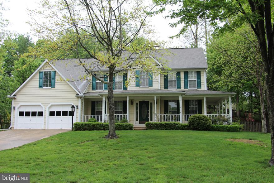 LARGE 4,682sf Charming Colonial with wrap around front porch!  Super Location in Lake Ridge with Water/Spray Park across the Street. Oversized Bedrooms, Huge WIC's with Lg 2 story Family room. Walk-out from Kitchen & Family room to Lg Deck and fenced in rear yard. Priced RIGHT!  *****Short Sale with 1 Lender! Experienced CDPE Agent & Attorney! Paperwork Complete! Just Need Offer for Bank.*******