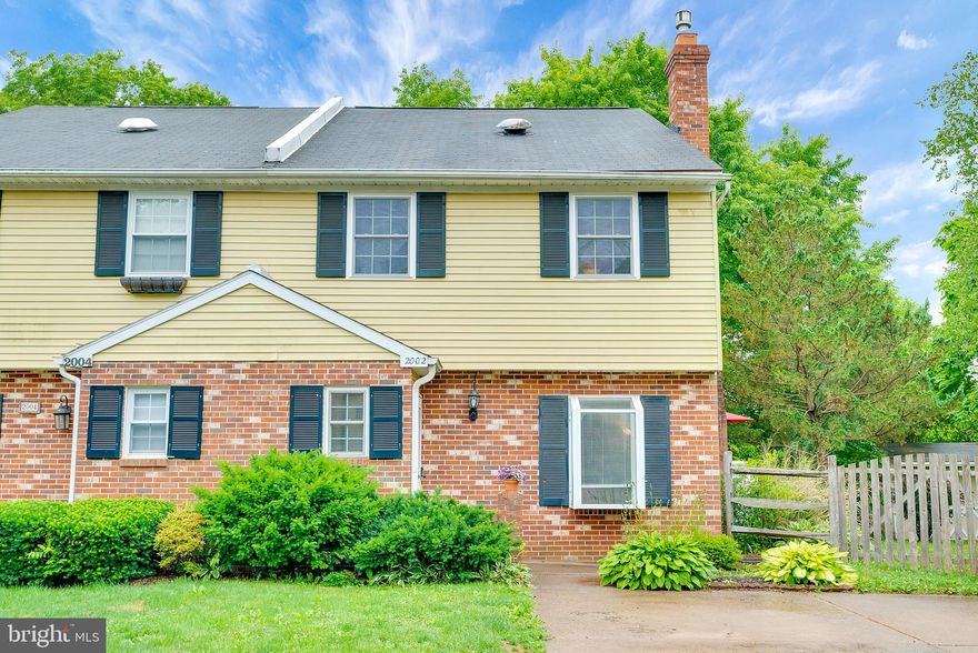 2002 Fort Bevon Rd offers a wonderful opportunity that you do not want to miss. This 4 bedroom 2 1/2 bath twin is one of the larger homes in Fair Hills and boasts one of the largest lots in the community, with a mature and private yard, backing to 6+ acres of township land. The amount of outdoor space and privacy makes it feel like a single family home. Also, it is just a short walk (minutes!) to the fabulous restaurants and shops of quaint Skippack Village. The home offers great space and bones, but could use a little love and updating in some areas, which is why it is priced under 300k, making it an excellent value.

If you’ve visited other homes in Fair Hills, you will notice a few details that set 2002 apart from the rest. Believed to have been the original model home, 2002 features extras like additional windows in the living room and front bedroom and French doors off the dining room opening to the large side yard. 

Inside you will find an entry hall with coat closet which opens into a spacious living room offering a gas fireplace, tons of natural light, and a lovely garden window, perfect for plant lovers. Through the living room, you will find the dining room, which allows plenty of space for a sizable table and additional furniture. There are French doors that lead out to a sweet side porch and the expansive yard. Beyond the dining room you will find a large eat-in kitchen offering great counter space and storage, including a large pantry closet, as well as another storage closet, and laundry area. Sliding glass doors open onto the covered patio that leads to the backyard. There is also a powder room located on the first floor.

The second floor features a primary bedroom with ensuite bathroom, two additional bedrooms, a full hall bathroom, and linen closet. Upstairs, the third floor boasts a large bedroom with easy access to plentiful attic storage. If you don’t need a fourth bedroom, this space would make a great place to work from home, use as a playroom, second living room, workout space, you name it.

Outside, you will absolutely fall in love with large, fenced in yard, offering plenty of place to play, garden, and relax. There is a large stone patio in the back, overlooking naturalized township land. Outdoor storage abounds by way of a large shed in the side yard and an another storage area accessed from the covered back patio. The land behind the house is Church Rd park, which offers walking trails, play equipment, and basketball courts.

Fair Hills is an HOA-free community of twin homes located a stones throw from Skippack Village. This neighborhood is tucked away, yet offers extremely easy access to major roads and routes of transportation. Truly an amazing location and opportunity.