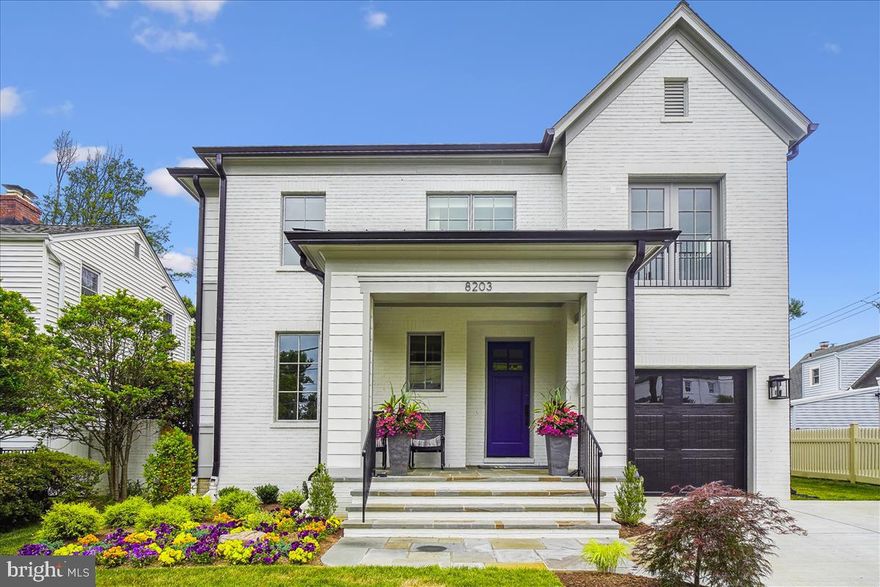 100% completed! Amazing new Modern Colonial built by award-winning Douglas Construction Group (Best Green Builder-Bethesda) 4 Finished levels, 6 Bedrooms, 5.5 Baths, Covered Porch, Library, separate Dining Room, gourmet Kitchen with Breakfast Nook, Family Room with fireplace and Mud Room with cubbies. Upper Level I features the Owners' Suite with large dual walk-in closets and a gorgeous Spa Bath. Additional 3 Bedrooms and 2 full Baths and Laundry Room. Upper Level II with Family/Homework-Study Area, Bedroom and Full Bath. Finished lower level includes 6th Bedroom, full Bath, Recreation Room, Game Room and Utility/Storage Room. Attached garage, Covered Porch overlooking fenced back yard. A rare find in this sought out neighborhood that is close to parks and walking distance to Downtown Bethesda and everything it has to offer!