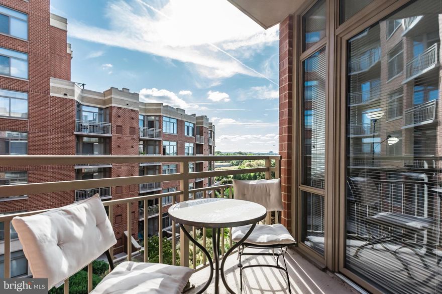 Just move in! Everything provided in this modern fully furnished 1 bedroom! All utilities included!! Gas cooktop, granite, wood floors, in unit laundry and private balcony! Perfect location between Potomac Yard/Crystal City. Bus stop outside building door. Biking paths. Close to Reagan Airport. 24-hour secure building with garage parking and extra storage, community pool, rec room, rooftop patio and fitness center. Extra dining chairs and dining table leaf is in building storage unit. 1 assigned, underground parking space. 1 small dog ok. Minimum 12-month lease.