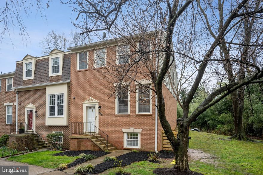 Spacious, End Unit Brick Front Townhome quietly tucked away within its own peaceful enclave. Easy access to everything in town yet secluded enough to get away from it all when desired. 

This fabulous home features a freshly painted, extra large deck that backs to flowering bushes and trees and a park like setting with tot lot. 

Inside, the home has bee freshly painted. The main level features a half bathroom, solid hardwood floors throughout the living and dining areas, a custom tiled accent wall in the dining area and a gorgeous modern kitchen, with custom designer backsplash, Stainless steel appliances, brand new dishwasher, sleek stone counters and a wall of built in cabinets for plenty of storage. There is even room for a small eat in kitchen table.

The kitchen opens up to an extra large deck overlooking lush greenery, trees and flowering bushes. Perfect for al fresco dining and entertaining or simply enjoying the outdoors.

Upstairs, there are 3 nice sized Bedrooms and 2 Full bathrooms. The Master Bedroom features gorgeous hardwood floors, 2 closets, a ceiling fan and an en suite Bathroom.

The 2 other bedrooms features luxury vinyl flooring and closets.

The Basement level features a cozy, wood burning fireplace and luxury vinyl tile, sunny windows and a half bathroom plus a large utility room with full sized Washer and Dryer.

Close to Layhill Park and Northwest Golf course, ICC, Bonifant and Layhill Rd.

Seller will probably need a 30-60 day rent back.