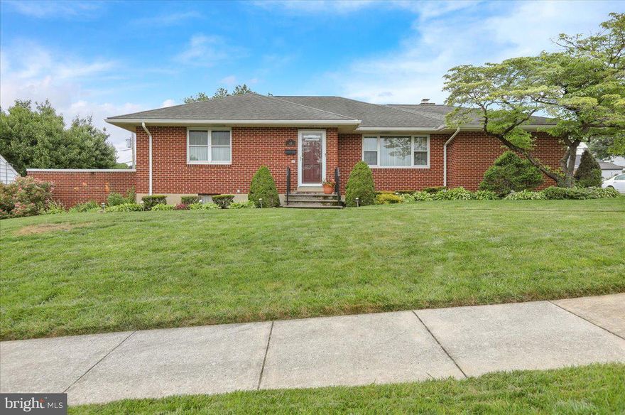 Welcome to this charming 3-bedroom solid brick ranch home located in Whitehall-Coplay School District. Situated on a beautifully landscaped corner lot, this home offers convenient one-floor living and plenty of space to enjoy both inside and out. The main level features a bright and spacious living room, a formal dining room highlighted by elegant wainscoting, crown molding and built-in shelving and a granite eat-in kitchen equipped with Quaker Maid cabinetry and a cooktop. 3 comfortable bedrooms and a modern tiled full bath with a glass-door shower complete the first floor. Step out to the expansive screened-in porch—perfect for relaxing or entertaining. The finished lower level offers an impressive amount of additional living space, including a large rec room with a bar, a versatile finished room ideal for a home office or guest space, a second full bath with shower, and a utility/laundry area. Additional highlights include a level rear yard, well-maintained landscaping and a one-car garage. This home combines comfort, character and convenience. Don’t miss your opportunity—call today to schedule your private tour!