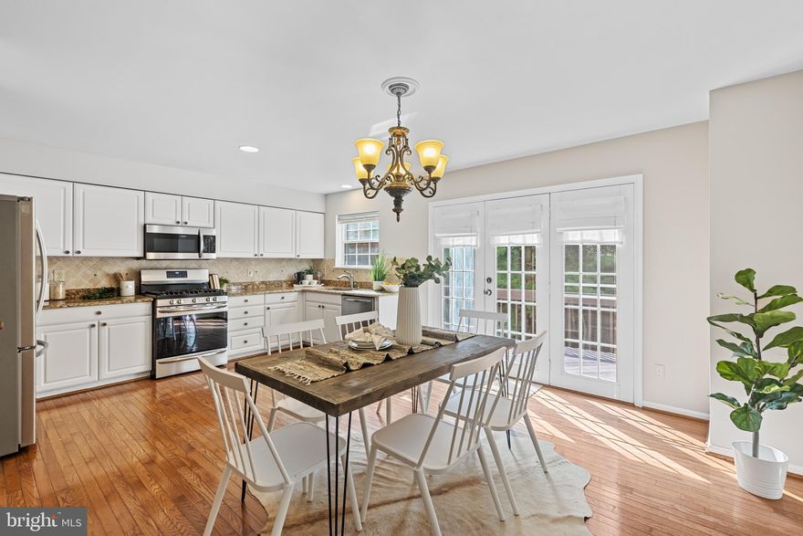 Maryland's local brokerage proudly presents 30 Culmore Ct located in sought after Mays Chapel North neighborhood. Living in Mays Chapel offers residents a sparse suburban feel with many nearby restaurants, coffee shops, parks, and highly rated public schools.  This home is 100% move in ready with newly replaced carpets, freshly painted walls, and professionally cleaned! The main level offers a spacious living room with 1/2 bathroom and large coat closet at the front door. Step back into the updated kitchen and dining room area with sliders doors to back yard. The back deck and back yard feels private and relaxing as it overlooks trees. Upstairs are 3 bedrooms, 2 full bathroom including a owner's suite ensuite bathroom with tub and separate stand up shower. The basement is huge and has a fireplace in the corner - great for whatever your needs are (additional living room, play room, arts and crafts, exercise room, etc). Basement is a walk out level to small patio and backyard (yes you are allowed to build a fence). Seller upgrades over the years include new washer/dryer (2020), replaced all kitchen appliances (2020), replaced HVAC system (2017), and replaced hot water heater (2011).