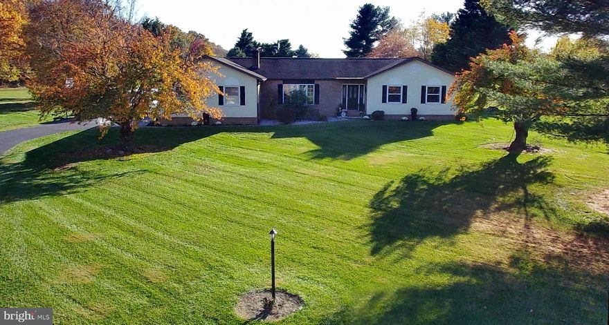 I have the perfect home for rent with a pool and a hottub!  Beautiful home in Crystal Brook II offers easy 1 level living!    Rancher in a picturesque private setting with mature trees.    This 4 Bedroom 3 Bathroom Ranch has 2 Master bedrooms, a backyard oasis and is situated on 3.6 level acres.   You will love the open feeling in the kitchen/dining room area that overlooks the beautiful pool area.  Living room with propane fireplace and brick mantle.  This home has no wasted space, southern exposure and skylights in the kitchen and 2 bathrooms.   Large fenced area with 20 x 40 inground pool, firepit area, Koi pond and large shed.    This neighborhood will be your new favorite once you visit with only 23 neighbors and large families of deer that visit, and it is only 3.5 miles to 81 and the Hospital.  Don't miss out on this great home, schedule your visit today! Owner will have lawn, pool and hottub maintained.