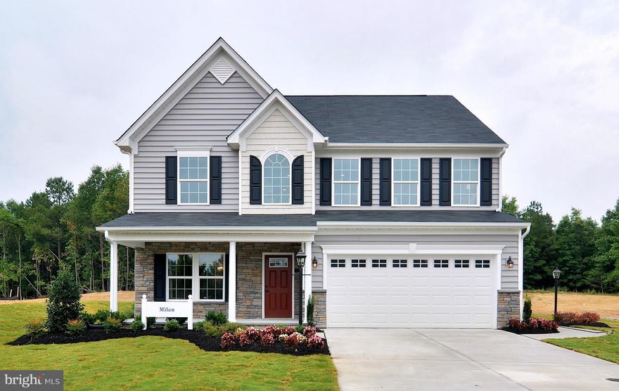 New Construction! The Milan offers an open floorplan w/ 2,700 sq. ft. of living space! Includes 2 car attached garage, morning rm, granite, stainless steel, hardwood kitchen/foyer/morn rm, 4 BR, 2.5 BA, upgraded owners bath and more! Located in Bentley Park less than 1 mile from I-95 and ICC w/ pool & clubhouse - now open! Images shown are representative only. WAN BUD32