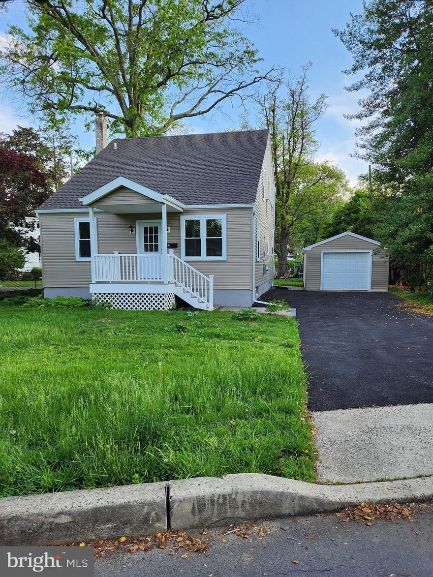 Welcome Home to this completed renovated 4 bedroom 2 full bath Cape Cod style home in award winning in Neshaminy School District! This charming home is situated on a cul de sac with fenced rear yard. Separate detached garage. All new appliances., Gas Heater, central air , windows, flooring throughout.