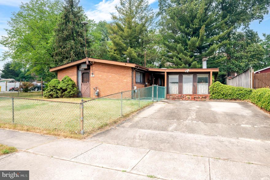 Welcome to this 3-bedroom, 1-bathroom rancher-style home, crafted with enduring all-brick construction, nestled on a level, private lot with a fenced-in yard and with no  HOA restrictions, this property offers a rare opportunity. As you approach, the breezeway is connected to a sprawling sunroom, it's a versatile space where possibilities are endless…transform it into your personal studio, workout room, media room– the choice is yours! The home has been recently upgraded with a 200 amp electrical panel and updated electrical service as well. Plenty of space for parking as the driveway can accommodate multiple cars. Venture into the backyard, and you'll discover a level of privacy that's a rare find. The fenced-in yard provides a secure haven for relaxation, play, or perhaps even a flourishing garden. It's a canvas awaiting your personal touch – imagine the possibilities!  Conveniently located near the areas shopping, restaurants and commuter routes to Baltimore, Washington DC and Annapolis!
