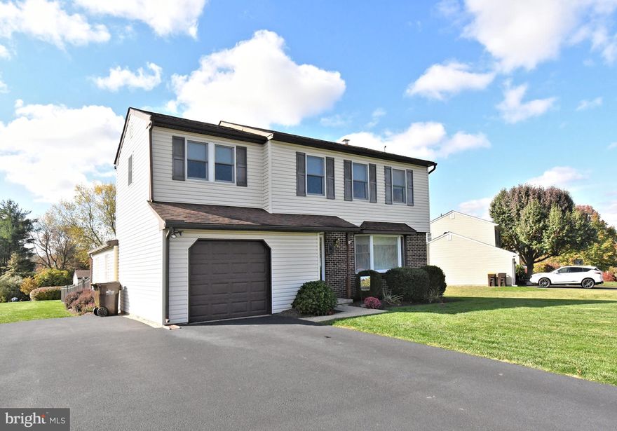 Welcome home to this beautifully maintained 4-bedroom, 2.5-bath Colonial nestled in a highly sought-after neighborhood in Harleysville. With timeless curb appeal and thoughtful upgrades throughout, this home is truly move-in ready and waiting for its next chapter. Step inside to find a bright and inviting living room, a formal dining room perfect for hosting holidays, and a spacious family room with a gas fireplace designed for cozy nights in. This thoughtfully designed kitchen blends style and function with beautiful granite countertops and abundant cabinet space. Smart features like a pantry, lazy Susan, double-decker utensil drawer, pull-out corner cabinet, and pull-out spice rack keep everything organized and within reach. Upstairs, the generous primary suite is your private retreat, complete with its own full bathroom and dedicated home office offering the flexibility today’s lifestyle demands. Three additional bedrooms provide plenty of space for family, guests, or creative use. The finished basement expands your living space even further and is ideal for a game room, home gym, movie nights, or whatever fits your vision. Comfort and peace of mind come standard with central air conditioning, forced hot air heat, a radon removal system, whole-house water filter, water softener, and leaf guards on the gutters. Major systems are in place so you can simply move in and enjoy. Enjoy sunsets from the fully enclosed sunroom or step outside on the patio to a partially fenced backyard ready for relaxation and entertaining. There’s a storage shed for tools and toys, plus electric already in place if you’ve been dreaming about adding a pool. Summer barbecues, fire-pit nights, and backyard fun await! Location truly sets this home apart by being just minutes from local parks, multiple shopping centers, the scenic Perkiomen Trail, and the charm of downtown Harleysville. Enjoy the perfect blend of neighborhood tranquility and everyday convenience. This Colonial offers space, comfort, community, and convenience, all wrapped into one exceptional opportunity. Don’t miss your chance to call it home! Bring your offers! This home will not last!