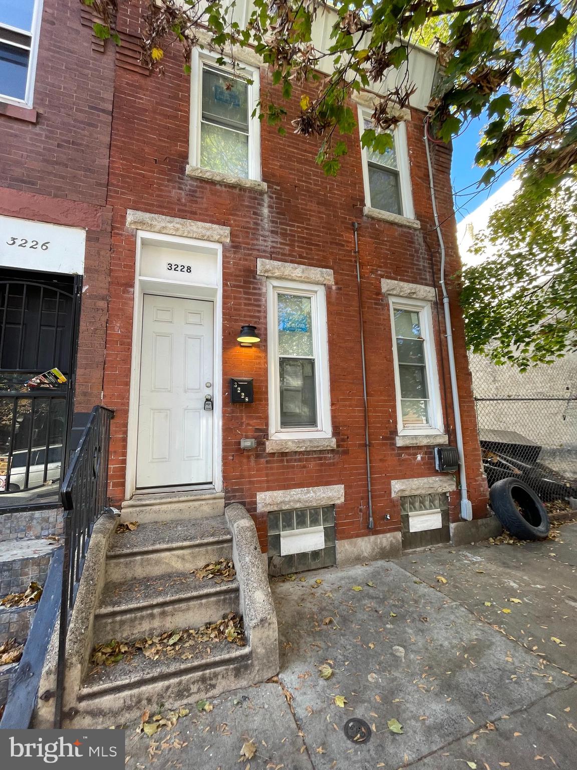 This building is full of shared living spaces complete with laminate floors and a newly renovated kitchen full of cabinet and storage space. There are three bedrooms and three private bathrooms in this building, with the first bedroom and bathroom located on the first floor. There are also two bedrooms and private bathrooms located on the second floor, also with good-sized closets for extra storage needs. The basement located downstairs also has ample room for storage and organization. This house could be used as a co-living investment property or easily converted to a single-family residence.