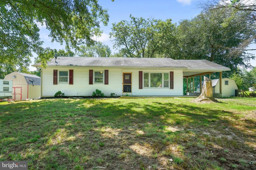 Welcome to 2224 E Old Philadelphia Road, this home offers three bedrooms and one bathroom on almost a half of an acre of land.  Enjoy the large yard that backs to woods and has great space to entertain or simply relax.   The seller has requested an AS IS SALE.  If you are looking for a home with tons of potential and is ready for your final touches and updates and has a full basement look no further.  Located close to Elkton and North East and easy access to Route 40 and Route 7.  Dont miss this home schedule your showing today!  Open House Sunday 1 to 330.