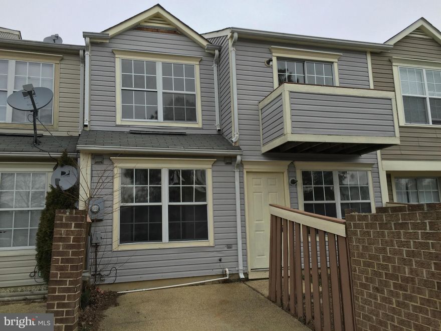 Ready for Immediate Occupancy. 2 Bedrooms, 1 full and 1 half bath, Kitchen, living room. new carpet and freshly painted.