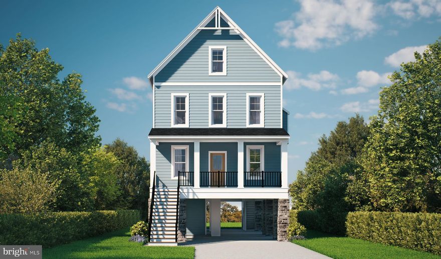 ELLINGTON MODEL  (to be built) by Greenspring Homes   at the NEW Water Front Community, WATERS EDGE on SUE CREEK . There is time to pick out YOUR OWN  selections and make this YOUR DREAM HOME!  Nestled in a serene location along the picturesque banks of Sue Creek, this  home offers a perfect blend of modern luxury and convenience. With 4 spacious bedrooms, 3.5 bathrooms plus convenient 3 story ELEVATOR this home is designed for comfort,  style and aging in place !  Step inside to find an open floor plan that seamlessly connects the gourmet kitchen—complete with a large island and pantry, built-in SS appliances, and a large breakfast/dining  area—to the inviting family room. The interior boasts luxury finishes. The primary suite features HUGE  Walk-in Closet and a spa-like bathroom with a walk-in shower  ensuring a private retreat. Bonus Attic  Space provides great storage. Outside, the lot backs to  trees and the SUE CREEK waterfront , providing a tranquil backdrop for outdoor living. Multiple Rear Trex Decks to Enjoy the Waterfront Views !  Enjoy the peaceful sounds of nature while being just moments away from the vibrant community life. The property includes an attached 2 car garage and ample driveway space, making it convenient for you and your guests. With its prime river location with Pier, this home offers not just a residence but a lifestyle on the water & within walking distance to Marinas, Yacht clubs and Restaurants. Embrace the beauty of the outdoors with scenic views of the Sue creek and woods, perfect for boaters, fisherman &  nature enthusiasts. Don’t miss this opportunity to own a piece of paradise—schedule your visit today and envision the possibilities of your new home!