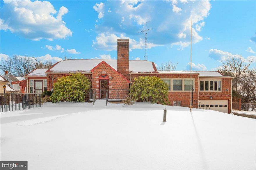 A Truly Rare Opportunity!

For the first time ever on the public market, the iconic 1937 Brick Tudor Revival residence and the former Rudy’s Cold Beer & Welding commercial building next door are being offered together. These two separately deeded parcels share a well and septic system and present an exceptional opportunity for a flexible live-work setup or investment. 

The Tudor Revival home has been freshly painted and offers timeless character blended with thoughtful updates. The kitchen features stainless steel appliances, a new cooktop, custom cabinetry, and granite countertops. The formal dining room boasts built-in china closets and an oversized bay window, while the living room centers around a classic wood-burning fireplace.

The primary suite includes custom wood-paneled walls, an oversized bay window, a walk-in closet plus two additional closets, and a private ensuite bath. A new hot water heater, and a new roof on the home and pool house provides added peace of mind. The finished basement expands the living area with a recreation room, partial kitchen, office, laundry area with shower, and a half bath.

Outside, the oversized fully fenced backyard features an in-ground pool with a new liner installed in 2022, a brick pool house, and a storage shed—perfect for entertaining or relaxing in your own private retreat!

The adjacent commercial building adds remarkable versatility. It includes three-phase 400-amp electrical service, a 4,000-pound jib crane, and an interior build-out previously used for beer and wine retail, complete with refrigeration and dedicated storage areas. While currently zoned R3, it had been operating under a non-conforming commercial use. It is our understanding this use may be eligible to continue under applicable zoning regulations. However, it is the buyer’s responsibility to verify all zoning, permitted uses, and continuation of non-conforming status with the appropriate authorities, as the Seller cannot guarantee approval.

Commercial listing can also be found at MLS #MDFR2076716