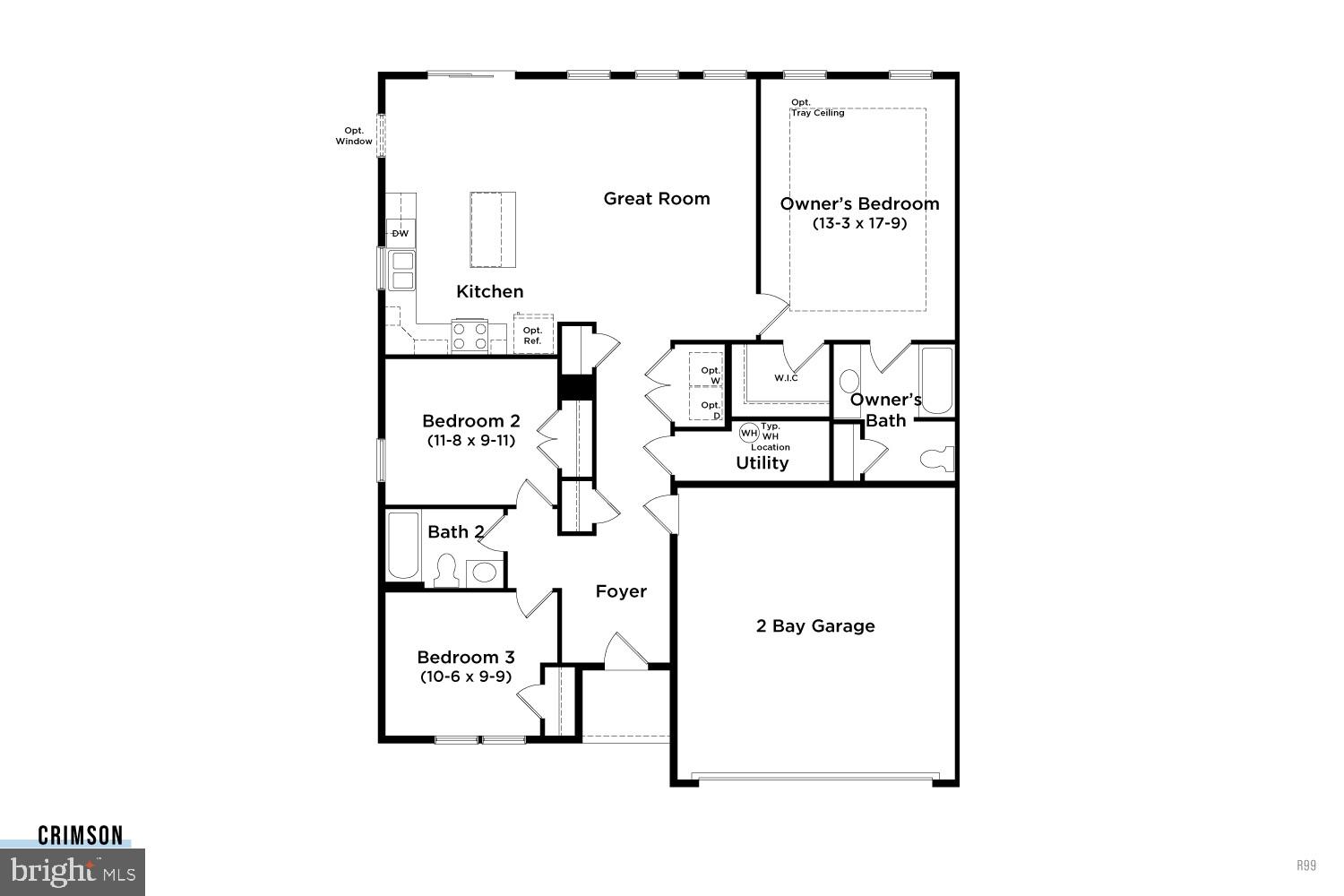 TBB SNAPDRAGON WAY CRIMSON