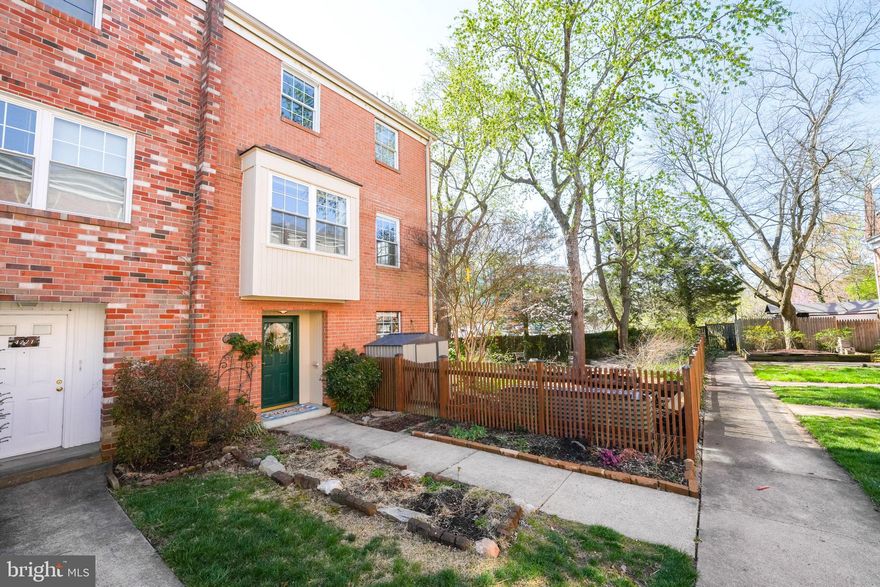 Great end unit 4 bed townhome in South Alexandria with a private driveway space is the perfect place to call home! A side yard with a two-level deck and an additional back porch and large, bright rooms with some great updates add to the appeal of this three-story home. Enter through the front door to the lower level complete with an inviting foyer with multiple storage closets, a half bath, a utility and laundry room, and a living area with access to the back porch. Head upstairs to see the bright kitchen with plenty of cupboard space and a sliding glass door that leads out to the upper deck. The perfect place to prepare food or drinks to enjoy outside! Also on this floor is a dining space and a living room with crown molding and a large window allowing for plenty of natural light. This open main floor is the perfect space for entertaining or for simply relaxing with friends and family! Need an extra room for working from home? Next to the living room, an additional home office space could also double as a bedroom if needed. 3 bedrooms on the upper level, 2 of which have been recently updated, offer more flexible sleeping arrangements. A full hall bath and a full bath in the primary suite complete the upper floor. Outside, enjoy plenty of space to sit and relax or to host family and friends in the big backyard complete with a small turf play area, a sandbox, and a raised garden bed. Ideal for gardeners or for anyone who likes to have some outdoor space! Additionally, a second parking space off street is perfect for visitors. And this property is in a great Alexandria location, right down Hwy 1 from Aldi, Walmart, Costco, and the Home Depot and nearby to fantastic DMV attractions. 20 minutes to Old Town Alexandria and King Street as well as to National Harbor and 30 minutes into DC and the National Mall. Enjoy all the features this home has to offer and still be close to stores, restaurants, and attractions! What are you waiting for? Schedule a tour today! New water heater; new floor and paint in secondary bedroom, new kitchen counters, renovated hall bath, new floor and paint in entry way and half bath (2025); reinsulated attic (2024); new roof, remodeled nursery (2022); new flooring throughout, new landscaping, updated lower-level main room, remodeled office (2021).