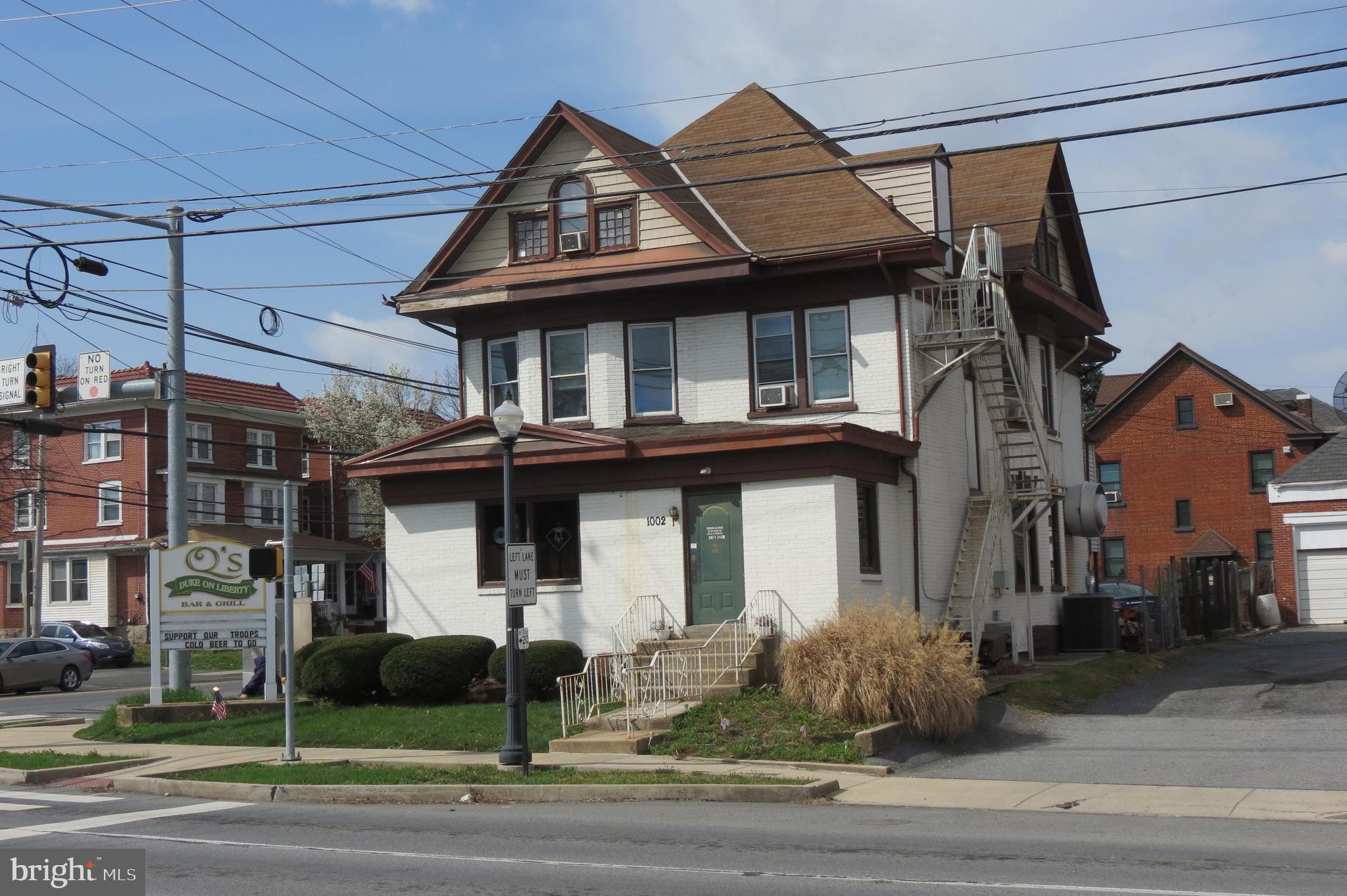 Free-standing restaurant/bar with seven (7) rental rooms. Located at a high traffic intersection in north end of Lancaster City. Sale includes Hotel Liquor License and all furniture, fixtures and equipment.