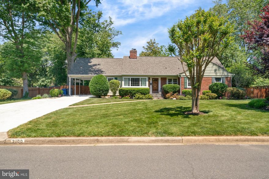 Reviewing offers so we are temp off. Charming all brick home with 2 first floor bedrooms in sought after Stratford Landing.  Easy commutes from the GW Parkway into the city and Old Town Alexandria. Impeccably maintained and Landscaped home. Enter the foyer to find a gourmet kitchen with Stainless Steel appliances and granite counter tops.  Room in the kitchen for a table and expanded on the back end with plenty of room for entertaining.  A wood burning fireplace and exposed brick wall in the living room.  There is an Office area on this level. The upper two floors have original refinished hard wood floors. Overlooks an expansive and fenced back yard.  Privacy fence and patio provide an oasis after a long day.  Beautifully landscaped at every turn.    Upstairs you will find 2 bedrooms and an additional full bath.  Plenty of closet space.  Downstairs is a large basement with plenty of room for storage, a large laundry room, office space , gym space and even room for a family room.  All new Vinyl Plank Flooring . Plumbed for an additional bathroom in the basement.  All the big stuff is done.  New roof in 2019. New driveway and parking pad and patio in 2020. New 50 gallon Hot water heater in 2020. New Kitchen appliances in 2020.  New Main sewer line and clean out.   Upgraded the electrical in 2016. HVAC has been maintained and regularly serviced.  This house even has a battery back up for the sump pump.  Ready to move in and make it yours.