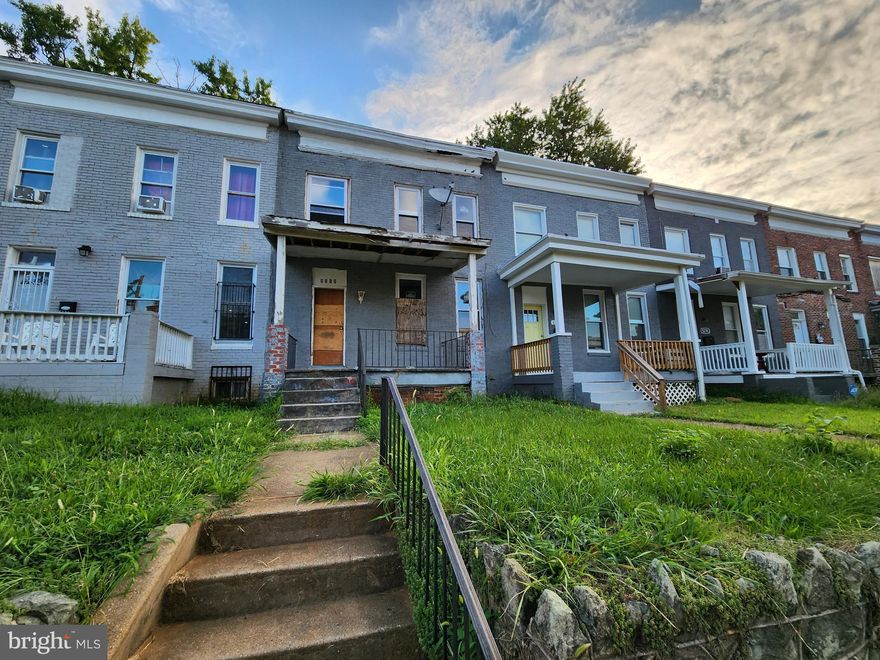 ONLINE AUCTION: Bidding begins 10/4 @ 10:00 AM. Bidding ends 10/6 @ 12:00 PM. List Price is Suggested Opening Bid. 2 Story Townhouse located in the Woodmere area in Baltimore, Maryland. Nearby attractions include Pimlico Race Track, Sinai Hospital, Cylburn Arboretum, and Reisterstown Road Plaza Shopping Center. Easy Access to Major Traffic Artery Reisterstown Road. Property is Vacant. See below for more information. Summary
The property you are interested in purchasing is subject to receivership. As a result, the Legal Division of of Baltimore City's Department of Housing and Community Development must approve all prospective bidders prior to the sale. Throughout this process, they will simply be verifying that all applicants are ready, willing, and able to rehabilitate the property to meet a standard of Use and Occupancy in a timely manner, typically 6 months.

Approval Requirements:
- a scope of work from a licensed Maryland contractor (on letterhead with MHIC #) itemizing the work needed to bring the property to a Use & Occupancy standard
- scope of work must include a time estimate (start date and completion date) and a cost estimate
-proof of financing that meets the needs listed within the scope of work

PROPERTY IS IN RECEIVERSHIP
CASE # 010100162702022 
 Deposit: $5,000.