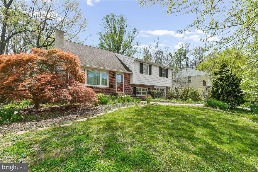 Welcome to this Lovely Home in West Goshen!!!  There are Beautiful Hardwood Floors throughout the home and an Electric Fireplace in the Spacious Living Room with Lots of Natural Light from the Picture Window.  The Living Room Flows into the Dining Room and the Open Concept Kitchen Area.  There are Sliders from the Dining Room to the Backyard Terrace.  Up the Steps to the Primary Bedroom Suite with Amazing Closet Space and New Bathroom.  There is One  More Bedroom and  Full Bath on this level.  Take Seven Steps up to Large Third Bedroom with Large Closet and Cedar Lined Closet.  There is also access to a
Walk Up Attic with Floored 10’  by 10’ section. The Basement Level Houses a Den or Office or Even another Bedroom, a Half Bath, the Laundry and Mechanicals.  The Grounds of this Home are Gorgeous!  The Private Backyard with its Beautiful Terrace and Native Plants is Amazing.  This is a Walking Friendly Neighborhood Close to 202 and West Chester.  A Great House in a Great Location!