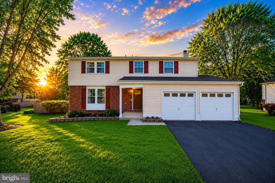 Welcome to 408 Cherry Lane — a fully renovated three-level home offering the look and feel of new construction in the heart of Leesburg. This stunning home features 4 bedrooms and 5 fully renovated bathrooms, with every element of the interior completely brand new from top to bottom. Situated on a private, fully fenced 0.38-acre lot, the property boasts a level backyard and a brand-new paved driveway with dual garage doors equipped with upgraded belt-drive motors, new remotes, and keypads. The exterior showcases all new Low-E argon vinyl windows, PVC trim, a new fiberglass front door, French patio door, LED lighting, a Ring doorbell, and an expansive 30’ x 16’ Trex double-deck overlooking refreshed landscaping with new sod and plantings. Inside, the home is completely transformed with luxury vinyl plank flooring, fresh paint, upgraded trim, and all interior doors replaced with custom doors and upgraded hardware, along with a stunning chef’s kitchen featuring new cabinetry with custom crown molding, a large island, quartz countertops with waterfall edge, tile backsplash, and brand-new Samsung stainless steel appliances. All five bathrooms are fully remodeled with high-end finishes and custom tile work. Additional home upgrades include 48 recessed LED lights, new ceiling fans, updated electrical throughout, a brand-new 200-amp panel, new American Standard HVAC system, water heater, sump pump, washer and dryer, and an epoxy-finished garage floor. Ideally located in a well-established, no-HOA community with access to trails and within walking distance to shopping, dining, and everyday conveniences, this home offers unbeatable proximity to Leesburg Premium Outlets, Costco, and major commuter routes including Route 7 and Route 15, all within a highly sought-after school district.